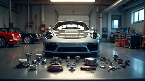 Kwaliteit en prijskennis van originele Porsche onderdelen